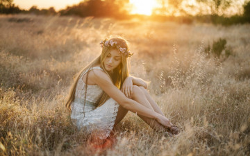 Картинка девушки -unsort+ блондинки венок блондинка девушка