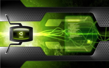 Картинка компьютеры ubuntu+linux фон логотип