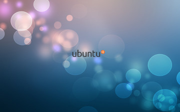 Картинка компьютеры ubuntu+linux логотип фон
