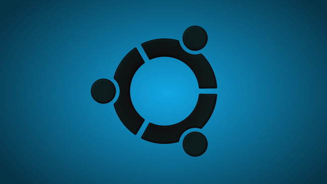Обои картинки фото компьютеры, ubuntu linux, фон, логотип