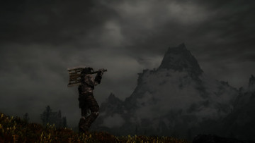 Картинка 3д+графика фантазия+ fantasy вершина оружие воин