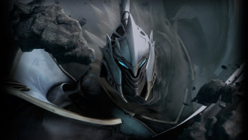 Картинка фэнтези роботы +киборги +механизмы фантастика воин битва