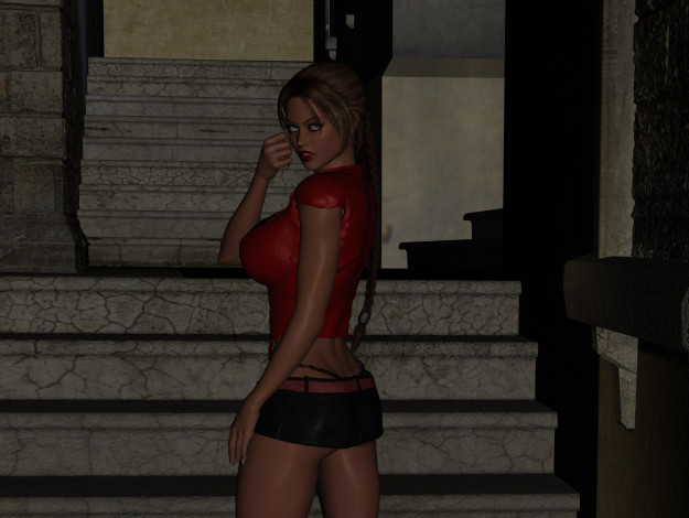 Обои картинки фото 3д графика, люди , people, девушка, взгляд, фон