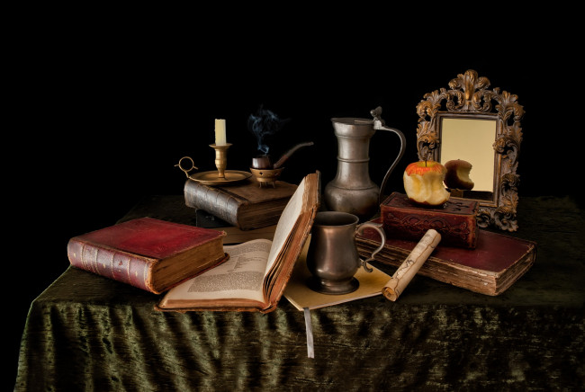 Обои картинки фото still life, разное, канцелярия,  книги, натюрморт