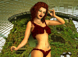 Картинка 3д+графика фантазия+ fantasy фон взгляд девушка