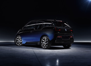 обоя автомобили, bmw, italia, customs, garage, 2016г, crossfade, i3