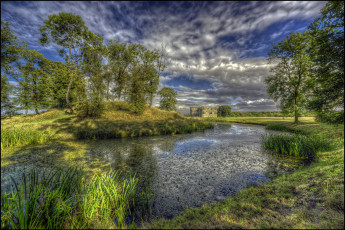 Картинка природа реки озера река лес