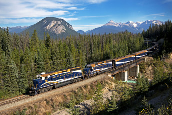 Картинка техника поезда рельсы состав локомотив