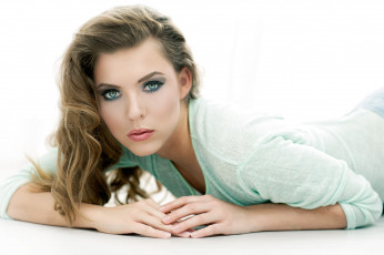 Картинка девушки -unsort+ брюнетки +шатенки лицо взгляд