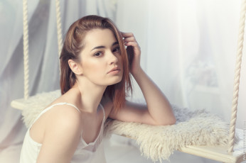 Картинка девушки -unsort+ брюнетки +шатенки взгляд лицо