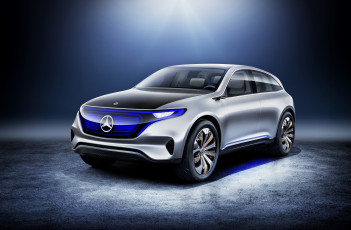 обоя автомобили, mercedes-benz, concept, generation, eq, 2016г