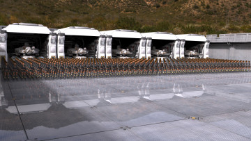 Картинка 3д+графика армия+ military оружие фон взгляд девушки