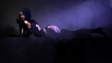 Картинка 3д+графика люди+ people фон взгляд девушка