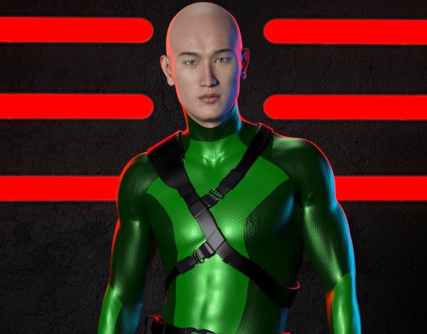 Обои картинки фото 3д графика, люди , people, фон, взгляд, мужчина