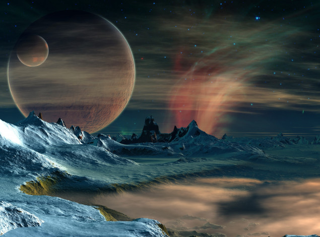 Обои картинки фото 3д графика, атмосфера, настроение , atmosphere ,  mood , поверхность, планета