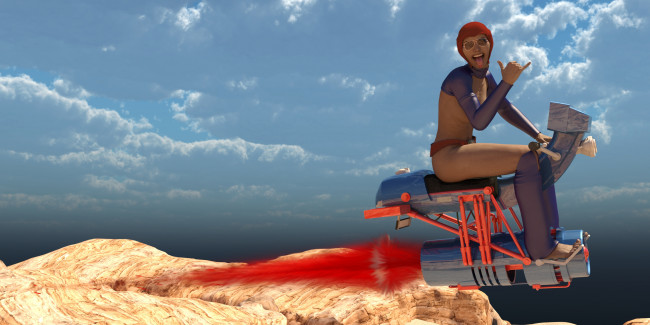 Обои картинки фото 3д графика, фантазия , fantasy, полет