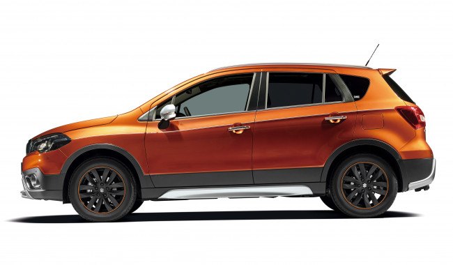 Обои картинки фото автомобили, suzuki, sx4, s-cross, cruising, concept, 2016г