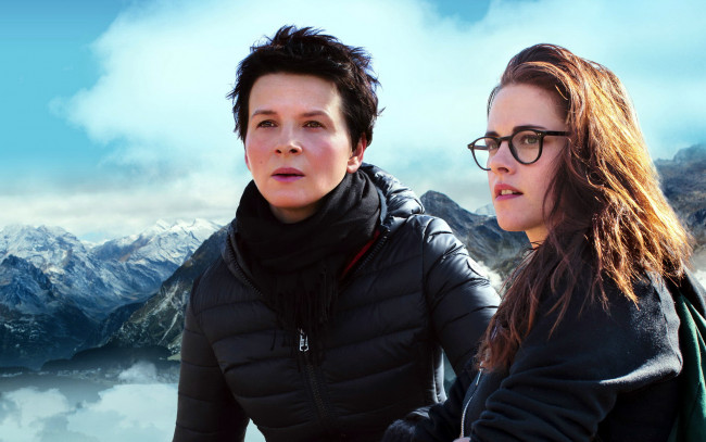 Обои картинки фото clouds of sils maria, кино фильмы, juliette, binoche, kristen, stewart