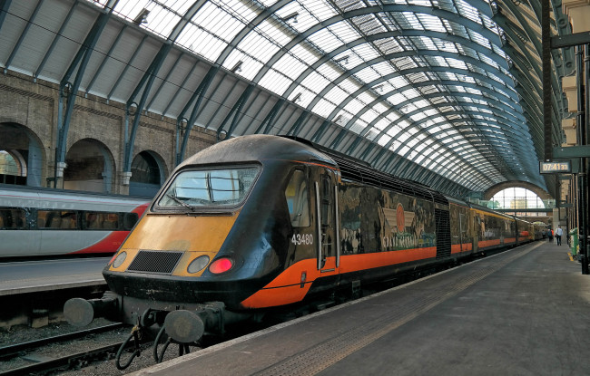 Обои картинки фото техника, поезда, состав, локомотив, рельсы