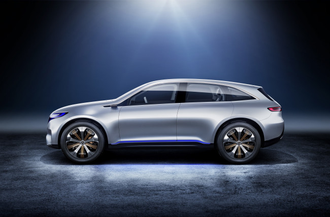 Обои картинки фото автомобили, mercedes-benz, 2016г, concept, generation, eq
