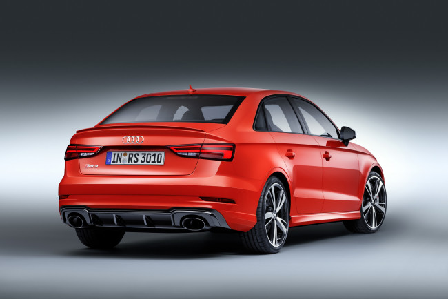 Обои картинки фото автомобили, audi, rs, 3, sedan, 8v, 2016г