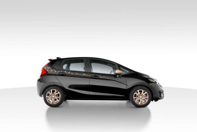 Обои картинки фото автомобили, honda, jazz