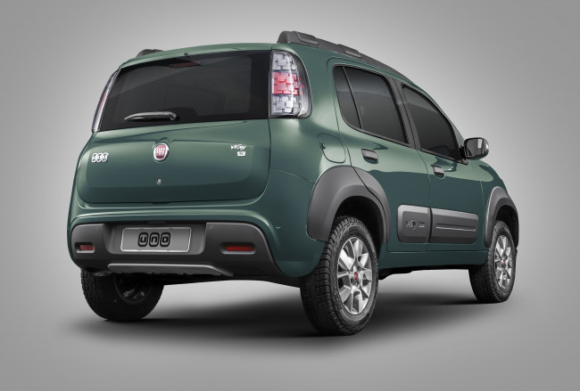 Обои картинки фото автомобили, fiat, 327, uno, way, 2016г