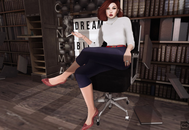 Обои картинки фото 3д графика, люди , people, девушка, фон, взгляд