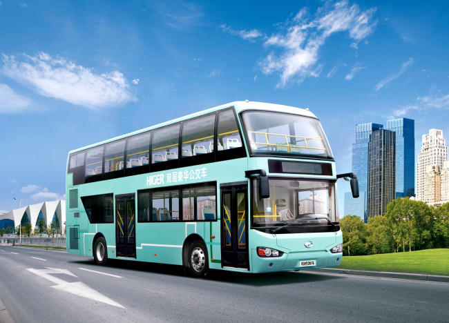 Обои картинки фото автомобили, автобусы, higer