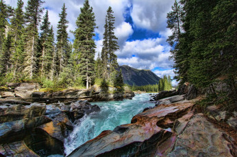 Картинка природа водопады простор