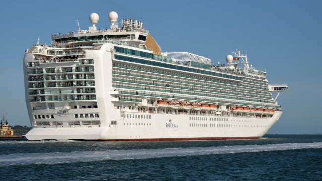 Обои картинки фото azura, корабли, лайнеры, круиз, лайнер