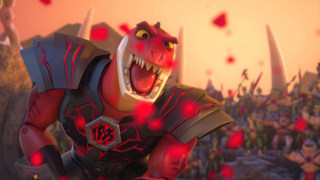 Обои картинки фото мультфильмы, toy story that time forgot, динозавр, игрушка