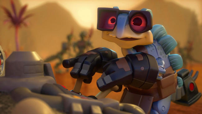 Обои картинки фото мультфильмы, toy story that time forgot, игрушка, динозавр