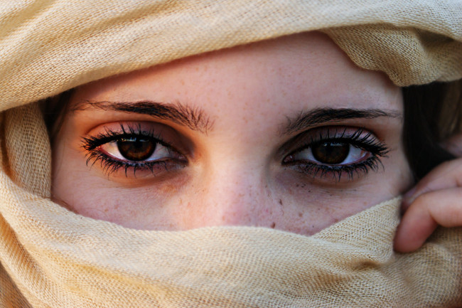 Обои картинки фото разное, глаза, макияж, карие