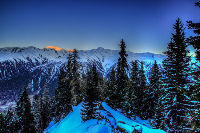 Обои картинки фото природа, горы, простор