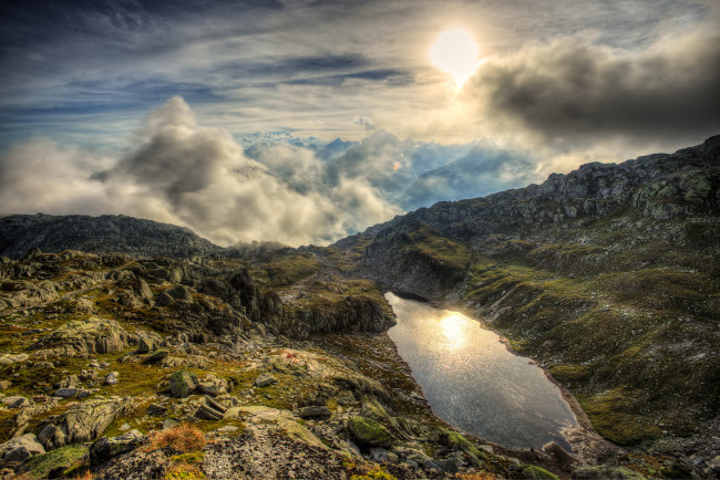 Обои картинки фото природа, горы, простор