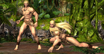 Картинка 3д+графика фантазия+ fantasy девушка взгляд фон