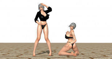 Картинка 3д+графика люди+ people фон взгляд девушки