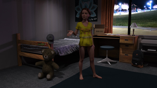 Обои картинки фото 3д графика, люди , people, девушка, взгляд, фон