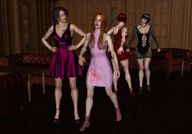 Обои картинки фото 3д графика, люди , people, фон, взгляд, девушка