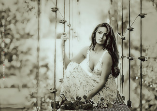 Картинка календари компьютерный+дизайн 2019 calendar женщина девушка взгляд цветы