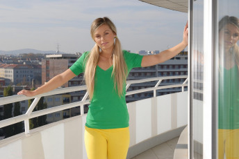 Картинка девушки -unsort+ блондинки +светловолосые футболка блондинка