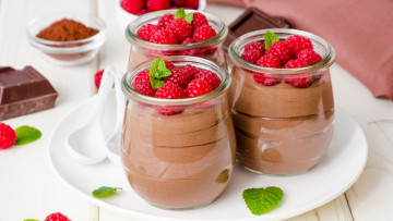 Картинка еда мороженое +десерты малина десерт