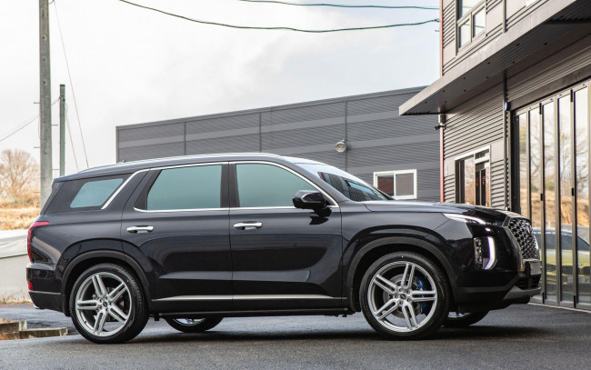 Обои картинки фото 2019 vossen wheels hyundai palisade, автомобили, hyundai, тюнинг, 2019, года, palisade, корейские, hf-1, vossen, wheels, внедорожники