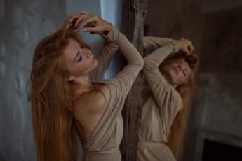 Картинка девушки антонина+шерстень девушка рыжая и множество всяческих елементов на картинке фотографий изображении