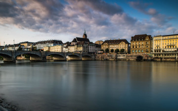 Картинка basel switzerland города -+панорамы