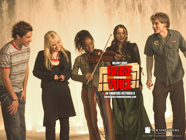 Обои картинки фото кино, фильмы, raise, your, voice