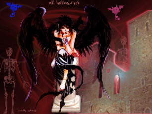 Картинка аниме angels demons