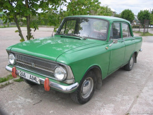 Картинка автомобили москвич