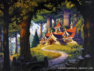 Картинка фэнтези пейзажи